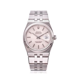 Rolex Oyster Quartz Silver Flat Jubilee